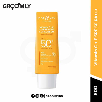 Dot and Key Vitamin C + E SPF 50 PA+++ Face Sunscreen- 80g