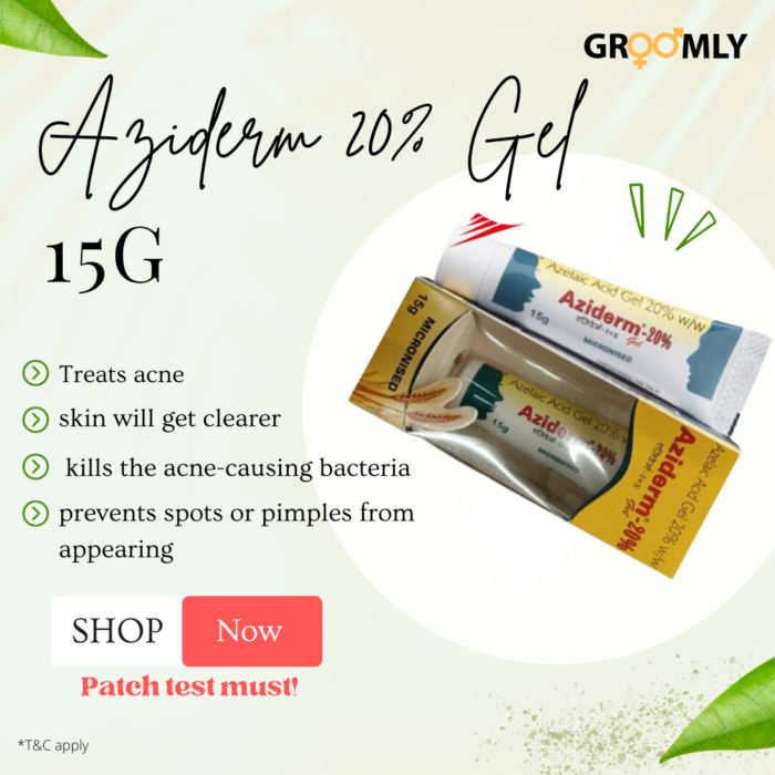 Micro Aziderm 20% Gel 15gm