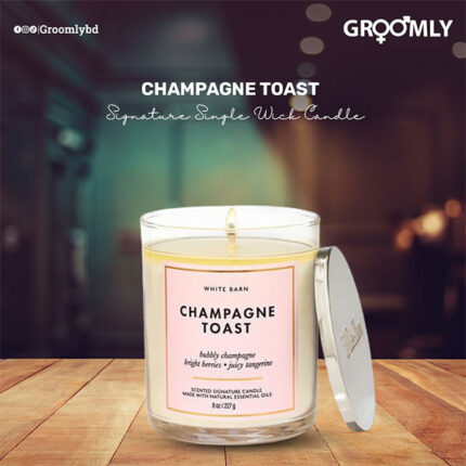 Bath & Body Works Champagne Toast Signature Single Wick Candle
