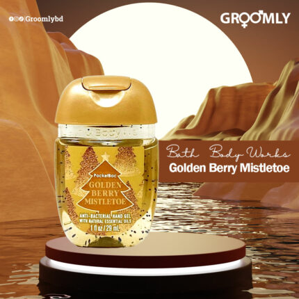 Bath & Body Works Golden Berry Mistletoe Pocket Hand Sanitizer