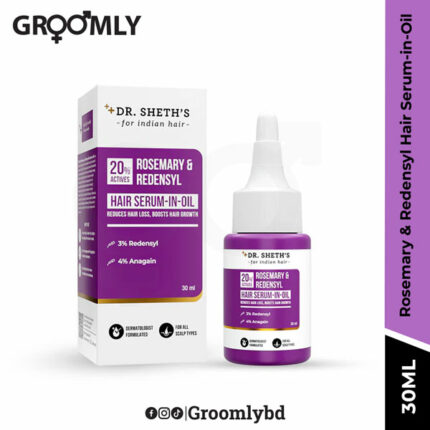 Dr Sheth's Rosemary & Redensyl Hair Serum-in-Oil- 30ml