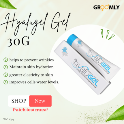 Zymo Cosmetics Hyalugel Hyaluronic Acid Gel : 30gm