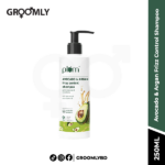 Plum Avocado & Argan Frizz Control Shampoo for curly, wavy, frizzy hair- 250ml