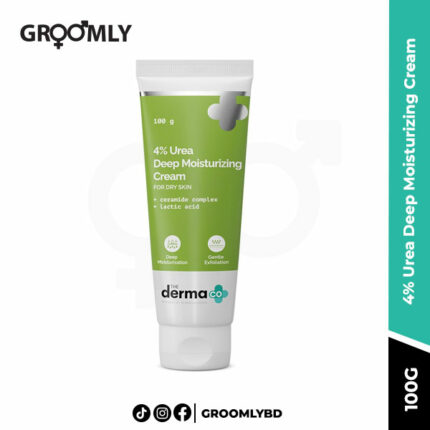 The Derma Co 4% Urea Deep Moisturizing Cream with Urea, Lactic Acid, and Ceramide Complex - 100 gm