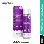The Derma Co 7% Glycolic Acid Hydrating Toner with Glycolic Acid & Hyaluronic Acid For Gentle Exfoliation - 150 ml
