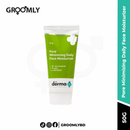 The Derma Co Pore Minimizing Daily Face Moisturizer with 3% Niacinamide 3% PHA and p-REFINYL® - 50 g