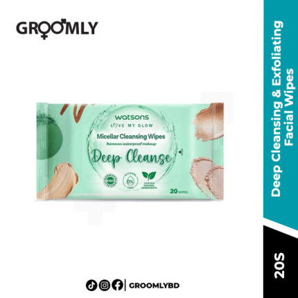 Watsons Deep Cleansing & Exfoliating Facial Wipes 20S
