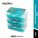 Watsons Mint Round Dental Floss 50'sx3Box
