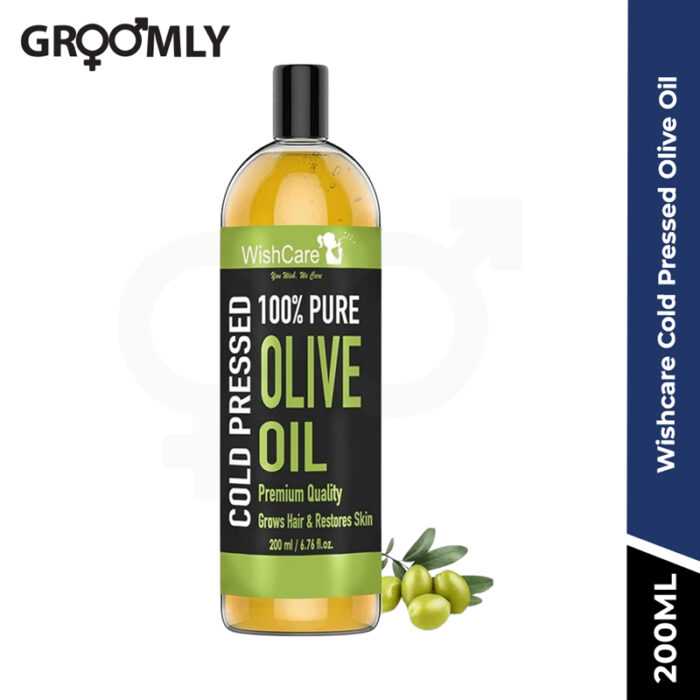 Wishcare Cold Pressed Olive Oil - Premium Quality - 200ml