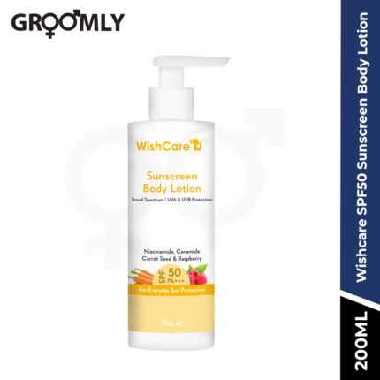 Wishcare SPF50 Sunscreen Body Lotion - Broad Spectrum- 200ml