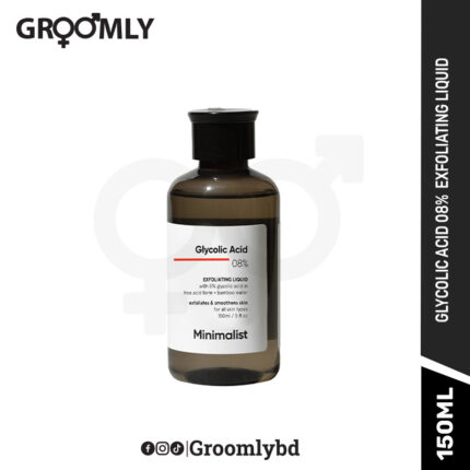 Minimalist 8% Glycolic Acid Toner For Glowing Skin- 150ml