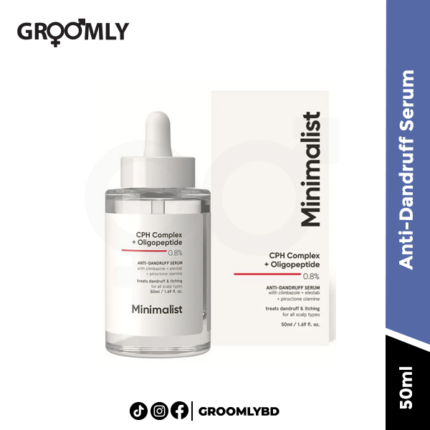 Minimalist CPH Complex + Oligopeptide 0.8% Anti-Dandruff Serum- 50ml