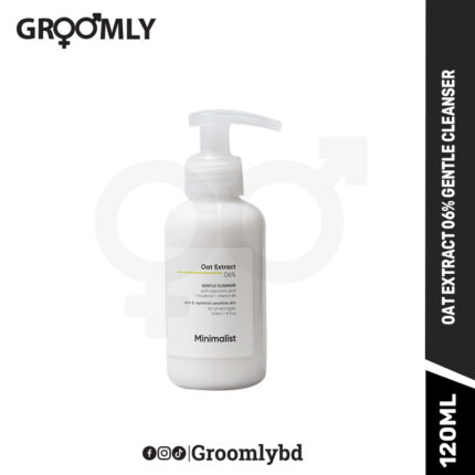 Minimalist Gentle Cleanser 6% Oat Extract For Sensitive Skin- 120ml