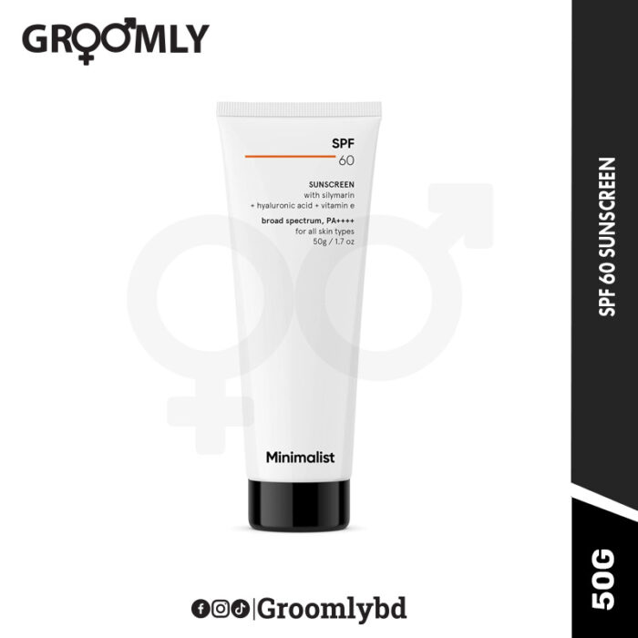 Minimalist Sunscreen SPF 60 PA -50g