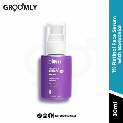 Plum 1% Retinol Face Serum with Bakuchiol - 30ml