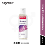 Sirona Natural Menstrual Cup Wash Paraben and Sulphate Free Formulation with Rose Fragrance (100ml)