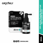 The Derma Co 20% Actives Peptide-Stem Cell Hair Growth Serum with Foligen Analupe & Anagain For Hair Growth - 30 ml
