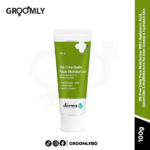 The Derma Co Oil-Free Daily Face Moisturizer With Hyaluronic Acid, Ceramides & Multivitamins for Non-Greasy & Hydrated Skin - 100g