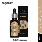 The Man Company Advanced Beard Growth Oil for Men with Argan & Geranium- 30ml