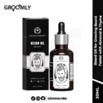 The Man Company Beard Oil for Growing Beard Faster with Almond & Thyme- 30ml