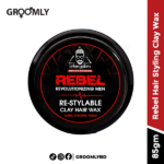 UrbanGabru Rebel Hair Styling Clay Wax - 85gm
