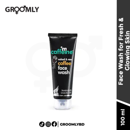 mcaffeine Coffee Face Wash for Fresh & Glowing Skin – 100 ml