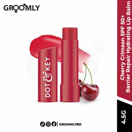 Dot and Key Cherry Crimson SPF 50+ Barrier Repair Hydrating Lip Balm- 4.5g