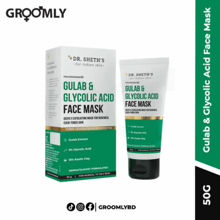 Dr Sheth's Gulab & Glycolic Acid Face Mask - 50g