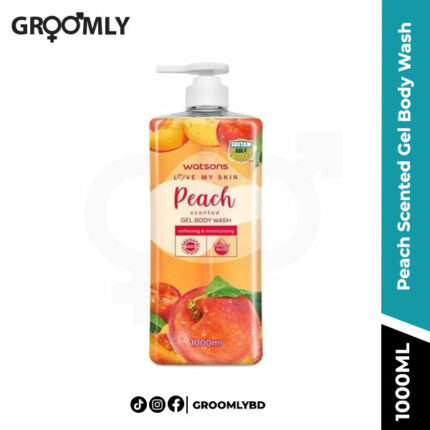 Watsons Peach Scented Gel Body Wash 1L