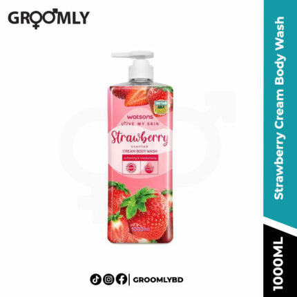 Watsons Strawberry Cream Body Wash 1L