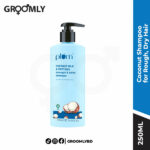 Plum Coconut Shampoo for Rough, Dry Hair with Coconut Milk and Peptides- 250ml