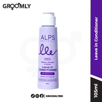 Alps Goodness Hibiscus,Avocado & Quinoa Leave in Conditioner for Curly Hair (105ml)