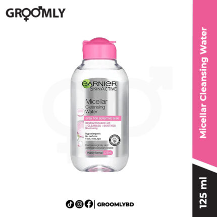 Garnier Micellar Cleansing Water Pink, For Sensitive Skin- 125ml