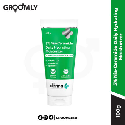 The Derma Co 5% Nia-Ceramide Daily Hydrating Moisturizer for Normal To Combination Skin 100g