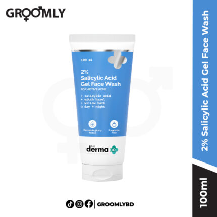 The Derma Co 2% Salicylic Acid Gel Face Wash with Salicylic Acid & Witch Hazel - 100ml