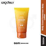 Conscious Chemist Body Guard Sunscreen Body Lotion SPF50PA++++ Broad Spectrum Protection- 150gm