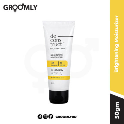 Deconstruct Brightening Moisturizer- 5% Niacinamide + 1% Kojic Acid Dipalmitate- 50g