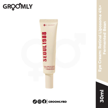 KSECRET Seoul 1988 Eye Cream: Retinal Liposome 4% + Fermented Bean 30ml