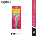 Watsons Ladies Twin Blade Disposable Razors 2S – Smooth shave for women’s sensitive skin