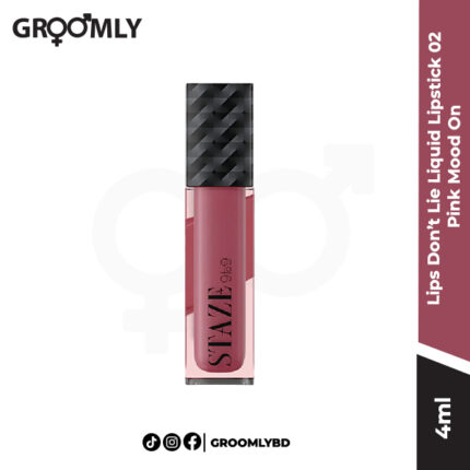 Staze Lips Don’t Lie Liquid Lipstick 02 Pink Mood On