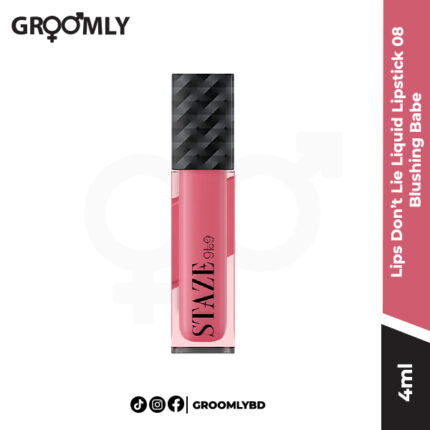 Staze Lips Don’t Lie Liquid Lipstick 08 Blushing Babe