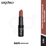 Staze Velvet Kiss Bullet Lipstick 06 Hot Chocolate – Long-lasting matte lipstick in deep chocolate brown shade for Bangladeshi women.