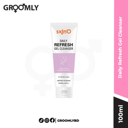 Skin'O Daily Refresh Gel Cleanser with Salicylic Acid in a 100ml tube.