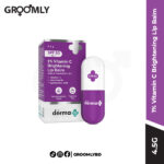 The Derma Co 1% Vitamin C Brightening Lip Balm 4.5g stick, a moisturizing lip balm with Vitamin C for reducing lip pigmentation.