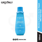 Dot and Key Blueberry Hydrate Barrier Repair Milk Face Toner 150ml bottle, an Indian skincare milky toner with Ceramides, Hyaluronic Acid, and Blueberry for hydrating and repairing the skin barrier.