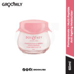 Dot and Key Pomegranate + Multi-Peptide Anti Ageing Moisturizer SPF 30 60ml jar, an Indian anti-aging face cream with Pomegranate, Multi-Peptides, and Ceramides for wrinkle reduction and daily sun protection.