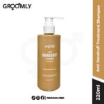 Skin'O Anti Dandruff Treatment Shampoo 220ml bottle, a Bangladeshi anti-dandruff shampoo with Salicylic Acid and Climbazole for eliminating flakes and soothing the itchy scalp.