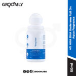 Be Bodywise 4% AHA BHA Underarm Roll On 50ml, an Indian aluminium-free deodorant with Lactic Acid and Salicylic Acid for underarm brightening in a fresh Aqua scent.