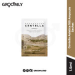 SKIN1004 Madagascar Centella Asiatica 100 Ampoule 1.5ml sachet, a Korean pure Centella extract sample for soothing sensitive, acne-prone, and irritated skin.