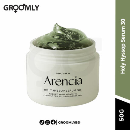 Arencia Holy Hyssop Serum 50g for soothing irritated skin and strengthening skin barrier